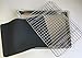 Checkered Chef Quarter Sheet Pan with Wire Rack for Cooking - 1/4 Sheet Pan, 13
