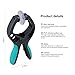 Kaisi LCD Screen Opening Toolkit Screen Suction Cup Pliers Repair Kit for Open Electronics Screen and Shell Compatible for iPhone, iPad, Tablets, Cell Phone and More Smooth Surface Screen - 11Pcs