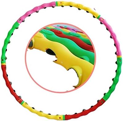 GGZZLL Fitness Hula Hoop，Imán Hula Aro Cintura Delgada Abdomen ...