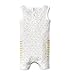 Lamaze Organic Baby Baby Organic Sleeveless Romper, Yellow Geo, 9M