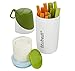 Fit & Fresh Perfect Portion Kit, Value Set Includes Reusable Portion Control Containers with Removable Ice Packs, BPA-Free Food Storage for School, Work, On-the-Go Snacks