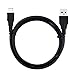 USB 3.1 Type C,1Pack 3 feet / 1-meter Micro USB 3.1 Type C Male to Standard Type A USB 3.0 Male Data Cable for Type-C Supported Devices - Black