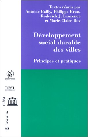 Développement social durable des villes