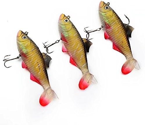 3pcs 125mm/25g Luya bait Lure Soft Bait with Hook ,fly fishing games shimano reels penn reels fishing lures fishing reels fishing supplies best bass lures
