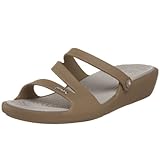 Crocs Women’s Patricia Sandal,Khaki/Pearl,8 M US, Shoes Direct