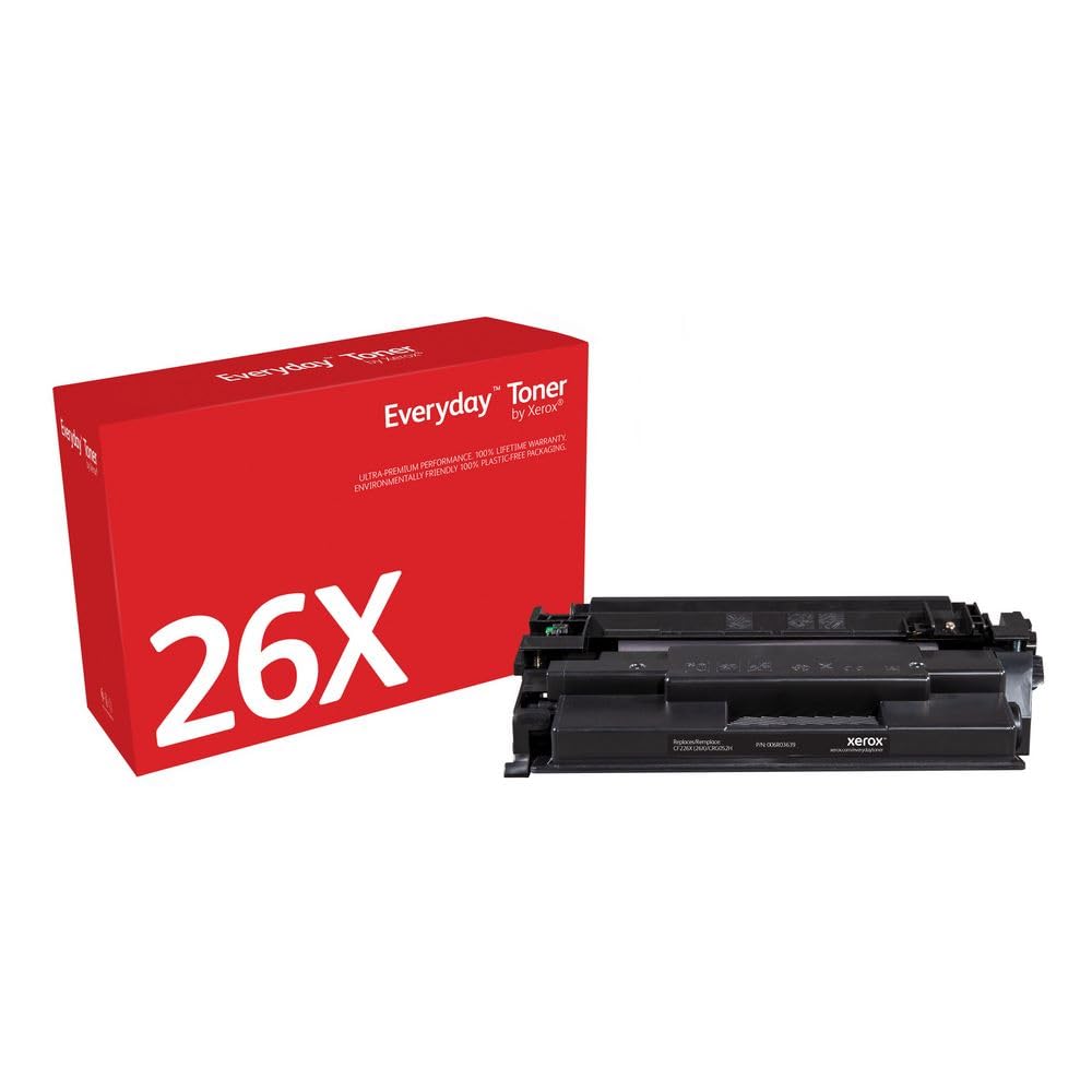 Xerox Everyday Compatible HP 26X CF226X Black Toner, High Capacity