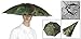 Camouflage Shade to Protect Your Head for Fishing Beach Golf Party for Adults & Kids Umbrella Hat