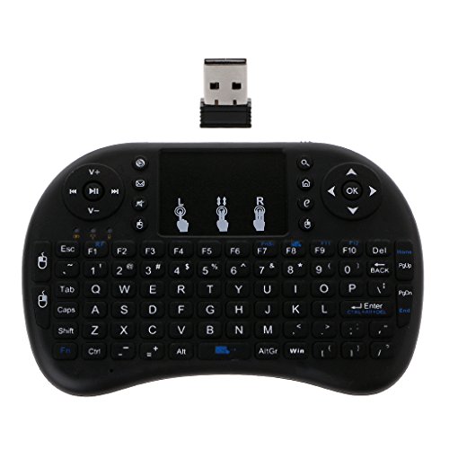 GMSP English 2.4GHz Wireless i8 Keyboard Touchpad Fly Air Mouse for Android TV PS3