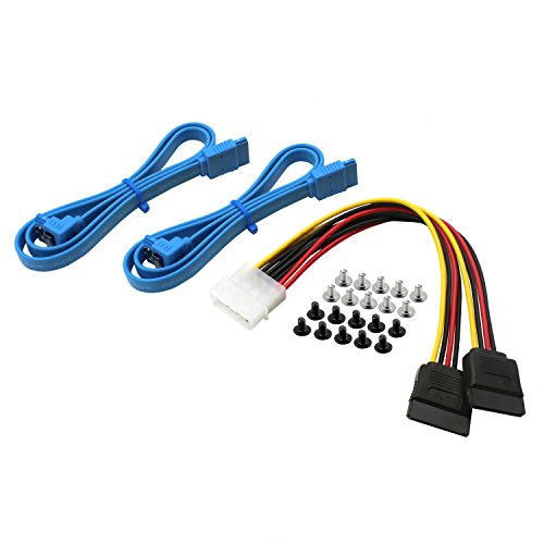 20" inch 6gbps sata 3 data cable sata power splitt…