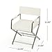 Christopher Knight Home Vesper Leather Modern Arm Chairs, 2-Pcs Set, White