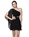 Ever Pretty Chiffon One Shoulder Sequined Cocktail Party Dress 03613