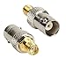 DHT Electronics 2pcs RF coaxial coax adapter SMA female to BNC female primary