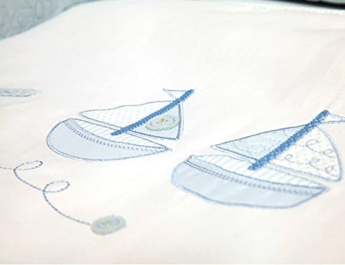 silver cross vintage blue bumper