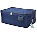 iwill CREATE PRO Under Bed Storage Bag, Closet Organizer Soft Bag, Space Saver Bag for Clothing, Duvets, Bedding, Pillows, Curtains,Navy Blue