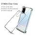 OTBBA Samsung Galaxy S20 Plus Case, Clear Slim Cases with Soft TPU Anti-Yellow/Scratch/Reinforced Corner Protection Cover for Galaxy S20+ (6.7inch)