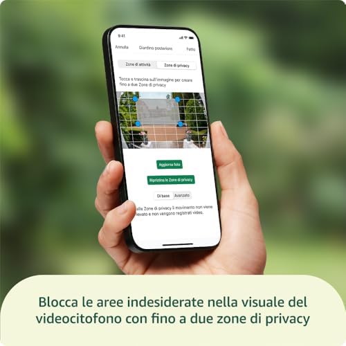 Sistema di videocitofono Blink - Video HD a figura intera, durata delle pile di 2 anni, configurazione semplice, IP-65 - Modulo di sincronizzazione di base incluso - Bianco