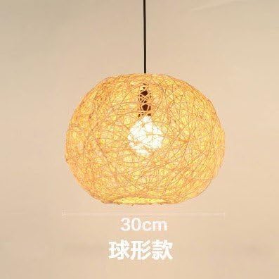 The Garden Restaurant Bar rattan and bamboo chandelier handmade bamboo woven personalized creative farmers straw hat C Le Restaurant. [Energy Class A++]