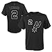 Outerstuff NBA San Antonio Spurs Boys Youth Hyper Name and Number Short Sleeve Tee, Small (8), Black
