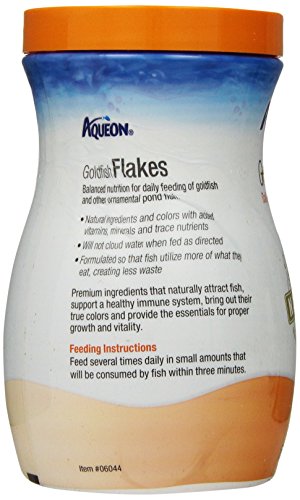 Aqueon Goldfish Food Flakes, 7.12-Ounce