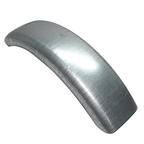 Motorcycle Raw Steel 6" Flat Bobbed Front & Rear Fender for Harley Bobber Custom - Thumbnail 4