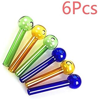 6pcs 4" Length Colored Striped Oil Burner(3 Color)