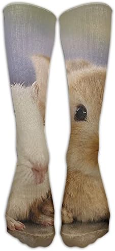 HUE Best Friends Men Women Novelty Long Socks Cotton Socks Multicolored Pattern Stockings