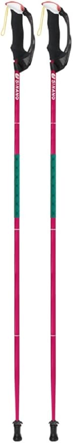 Amazon シナノ Sinano 登山 トレイルランニング 専用ポール トレランポール 13 6pro レッド 100cm シナノ Sinano トレッキングポール