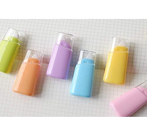 Cute Correction Tape 6 pcs pack in a pencil box, White out correction tape, Wipeout tape