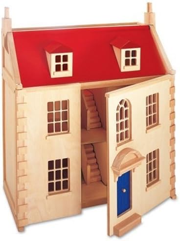 Pintoy Wooden Marlborough Dolls House 