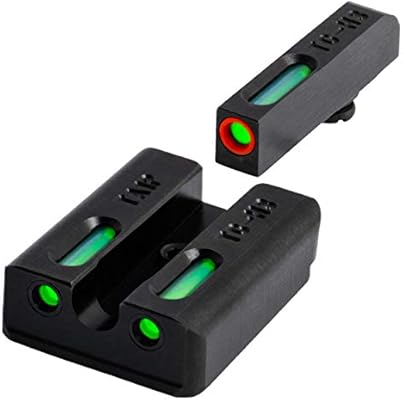 Amazon Com Truglo Tfx Pro Tritium And Fiber Optic Xtreme Handgun Sights For Taurus Millenium G2 709 Slim 740 Slim Sports Outdoors