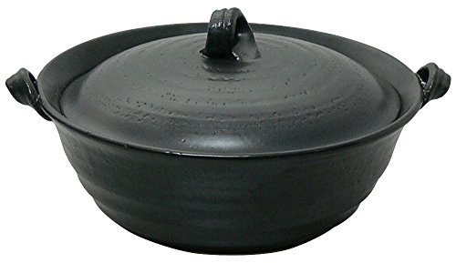 Click Here to See More Images Banko Craft Ramen Egg pot with lid Heat resistant ball black