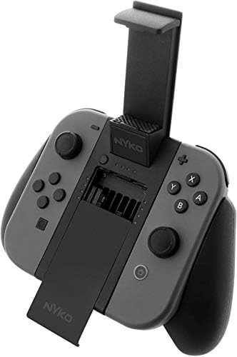 Nyko Clip Grip Power Joy-Con Grip with Cell Phone Mount