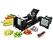 Tiger Chef French Fry Cutter and Easy Vegetable Dicer Chopper With 2 Interchangeable Blades – Also Great for Onions, Carrots, Cucumbers and more – Comes with a Cleaning Brush