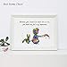 The Little Prince with Fox Inspired Quote Watercolor Art Print Le Petit Prince Wall Decor Art Nursery Wall Hanging Nursery Decor No Framed AP086