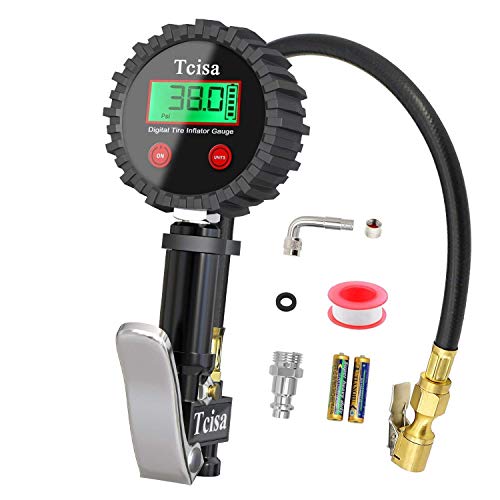 Buy Tcisa Tire Inflator with Pressure Gauge Digital Heavy Duty 200