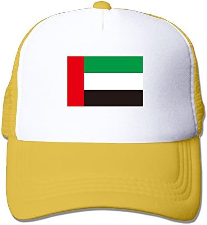 Flag of United Arab Emirates Adult Adjustable Snapback Mesh Hat Baseball Cap