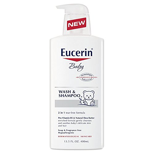 eucerin baby wash and shampoo