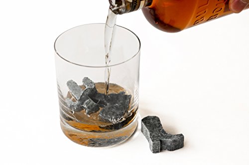 SPARQ Home Soapstone Cowboy Whiskey Shapes / Rocks - Set of 3