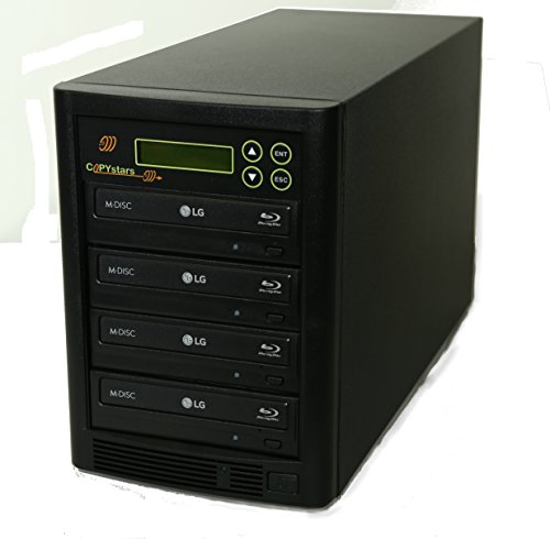 Copystars Blu-Ray-dvd-duplicator-tower USB to ISO 1 TB hard drive 4 BDXL burner-drive CD DVD copier