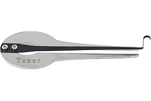 Portable Stainless Steel Jaw Harp Ethnic Mouth Harp Russian Style Musical Instrument for Beginners and Music Education, Chrom