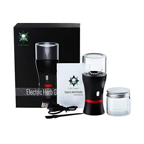 Upgraded VersionElectric Smart Herb and Spice Grinder,1100 mAh