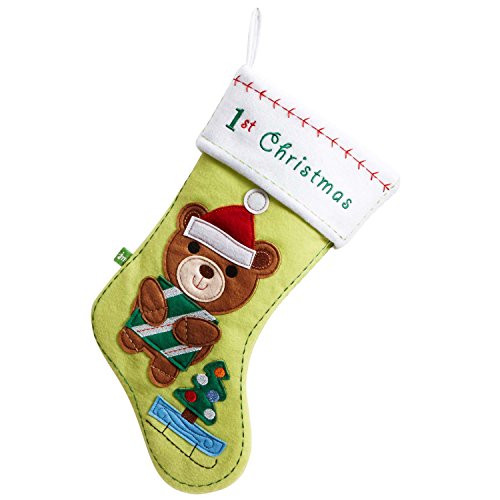 C.R. Gibson Jill McDonald Baby's 1st Christmas Stocking