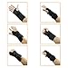 Wrist Brace Pair, Two (2), Large, Carpal Tunnel, Right and Left Wrist Support, Forearm Splint Band, 3 Straps Adjustable, Breathable for Sports, Sprains, Arthritis and Tendinitis