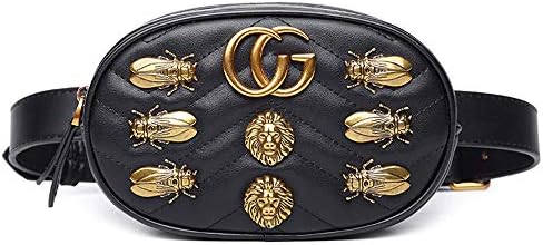 Landyshop Fanny Pack Waist Bag for Women Fashion (Badge Black)