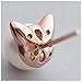 WRISTCHIE 925 Sterling Silver Cute Cat Kitty and Freshwater-cultured Pearl Stud Earrings (Cat)