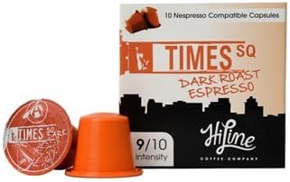 HiLine Coffee Times Square Dark Roast 60ct Nespresso compatible