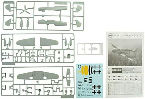 Premium Hobbies Bf 109 G-14 Black Tulip 1:72 Plastic Mannequin Airplane Package 127V