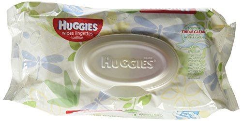 Huggies Natural Care Unscented Baby Wipes Soft Pack - 56ct