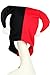 Xcoser Black Red Headwear Classic Hat Deluxe Cosplay Costume Accessories