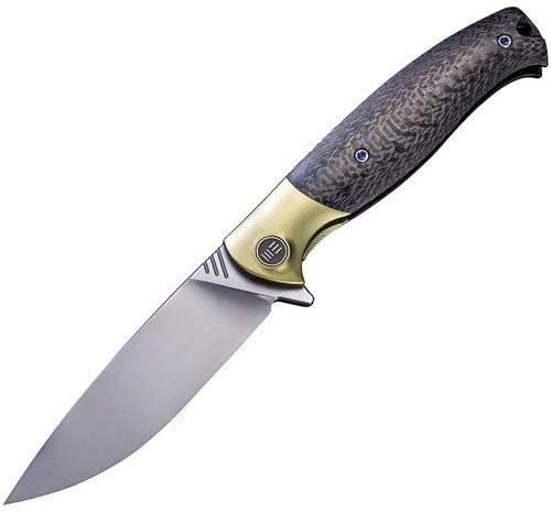 We Knife Co Ltd Deacon Framelock Gold